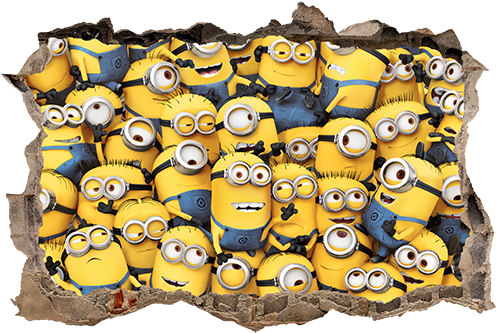 Hole Minions Clip Art Almost Normal Person Clip Art - Ravensburger Minions Puzzle (500x350)