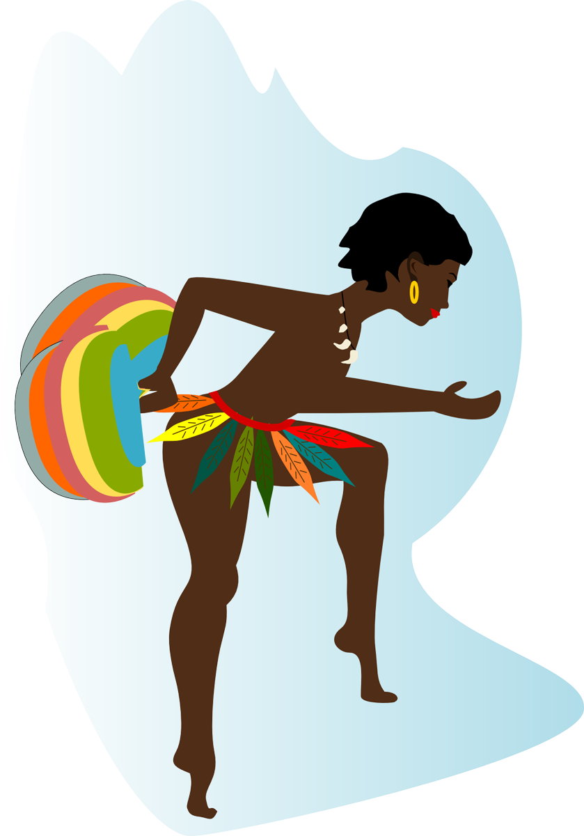 Clip Art Afrostreet Afican Townsville - African Drums Silhouette Png (839x1200)