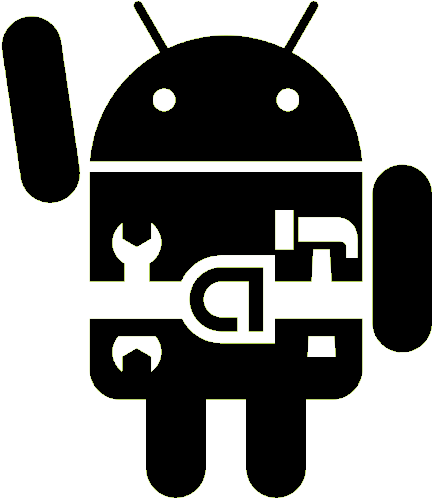 Now We Have Developers As Customers - Android App Development Logo (500x497)