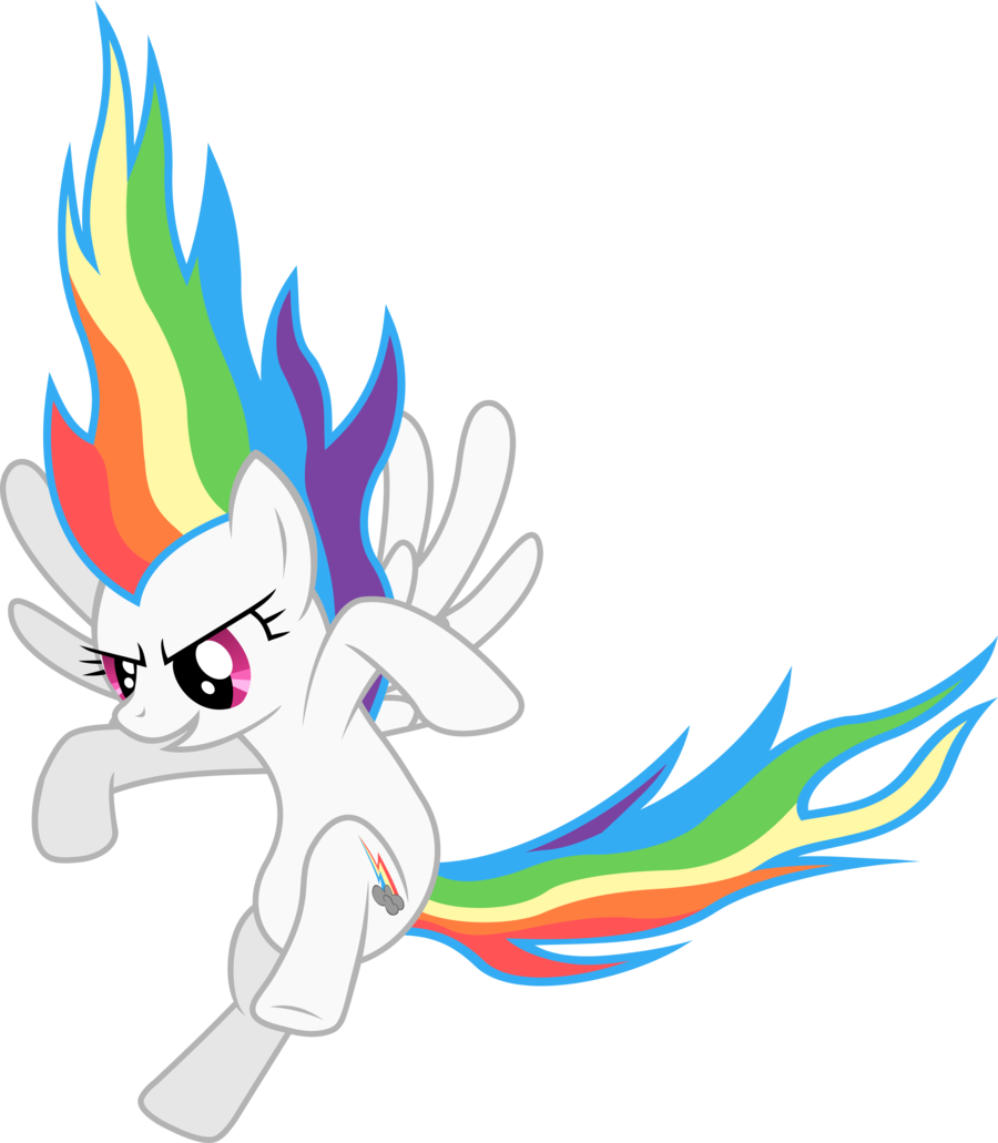 Rainbow Dash - Super Rainbow Dash Meme (900x1031)