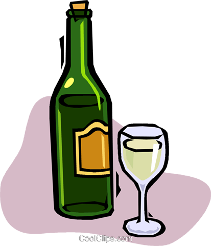 Flasche Rotwein Clipart 2 By Penny - Alkohol Flasche Clipart (413x480)