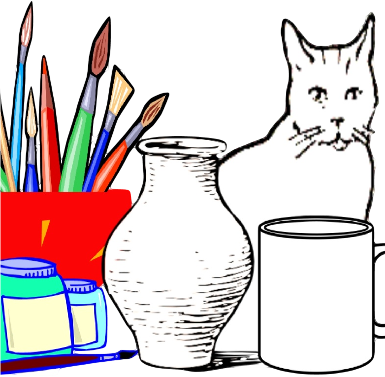 Ceramics Canada - Domestic Short-haired Cat (781x780)