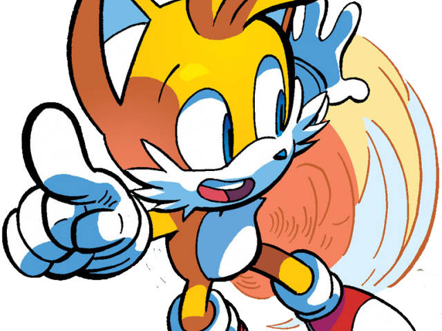 Sonic The Hedgehog Clipart Tail Sonic - Tails (640x480)
