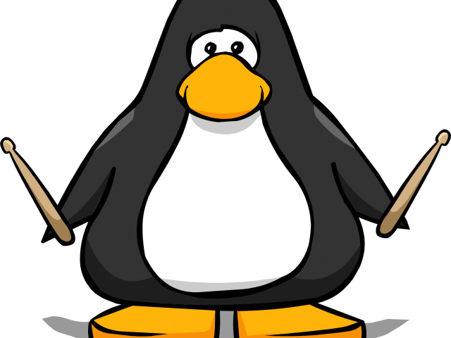 Drum Sticks Clipart Club Penguin - Club Penguin White Belt (640x480)