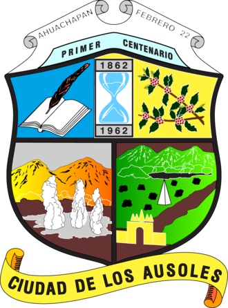 Escudo Del Departamento De Ahuachapan - Ahuachapán Department (330x446)