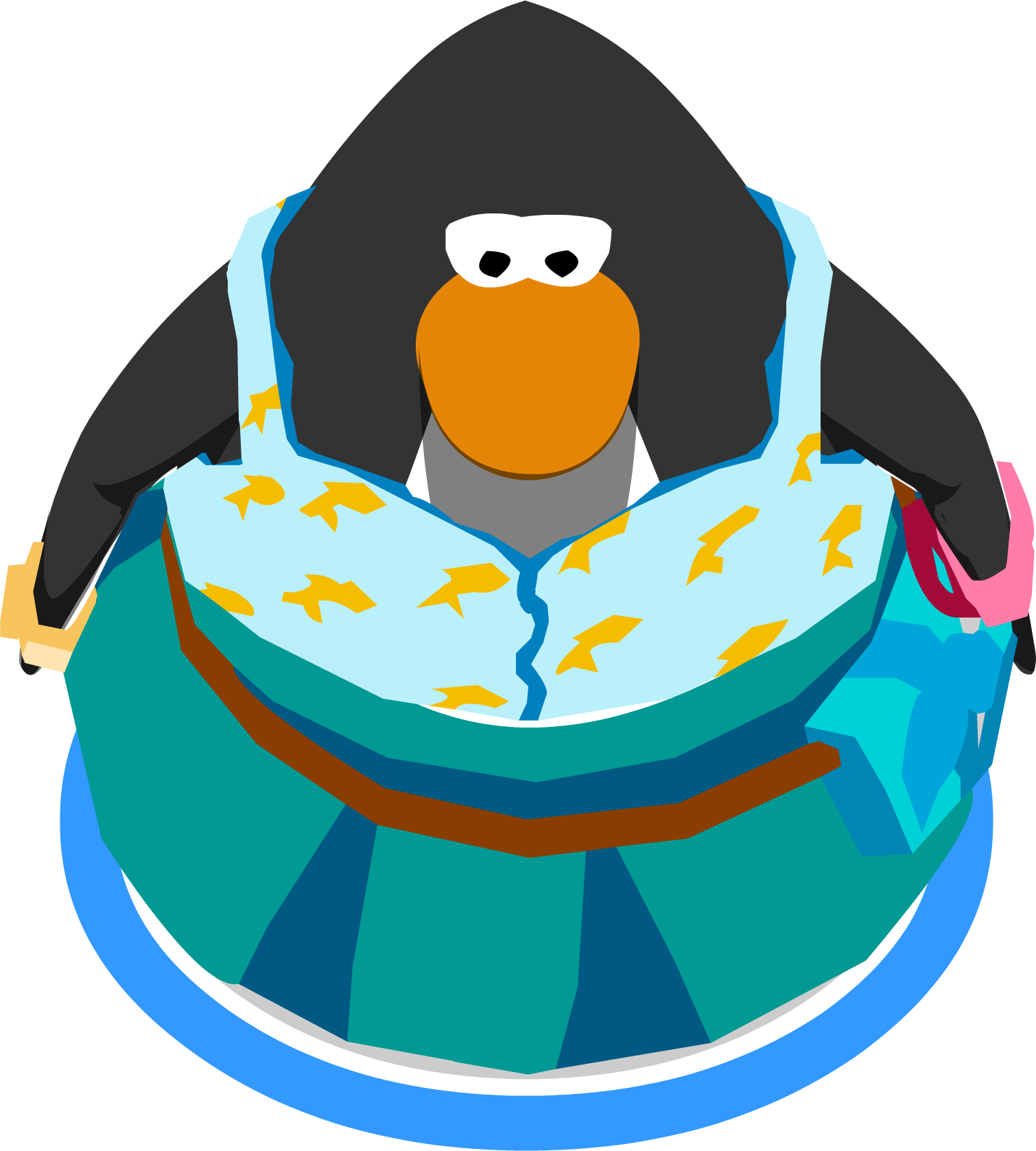 Beard Clipart Club Penguin - Club Penguin Wiki In Game (1510x1677)