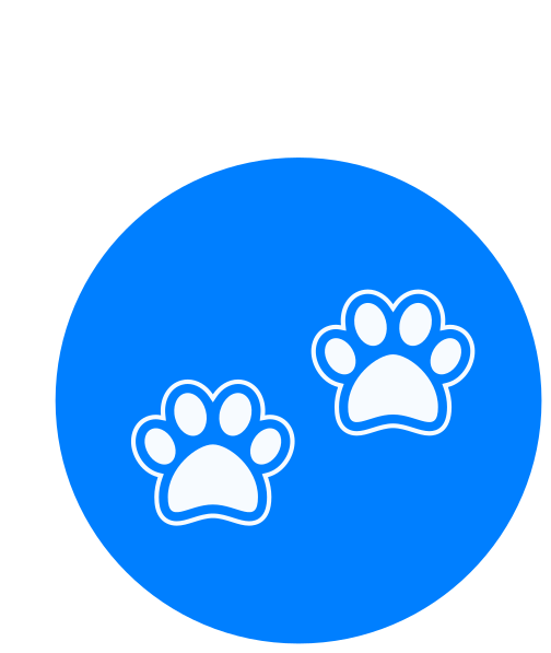 Dog Paws Set Of 2 Hoodie. By Artistshot (504x597)