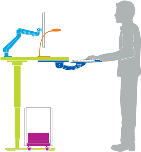 Laptop Clipart Workstation - Laptop (505x568)