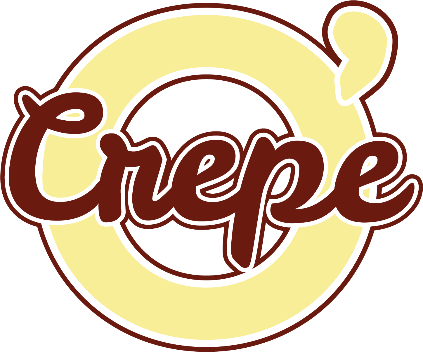 Crepe Clip Art - Logo Crepe (1447x1222)