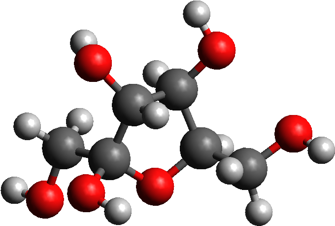 Fructose 3d Ball And Stick Model That Kiwi Guy Wikipedia - Macromolecules (794x557)