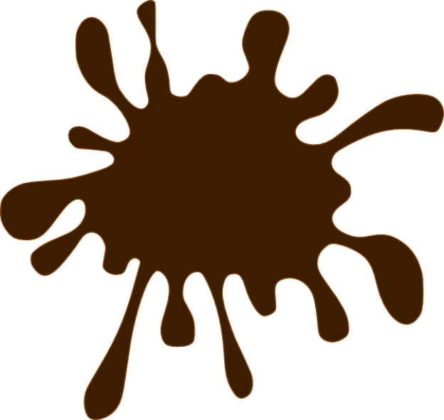 Clipart Info - Black Paint Splatter Clip Art (624x591)