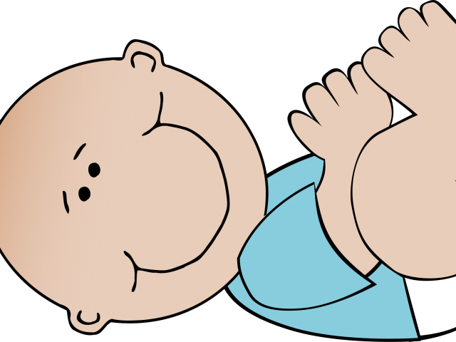 Moves Clipart Active Boy - Baby Boy Clip Art (640x480)