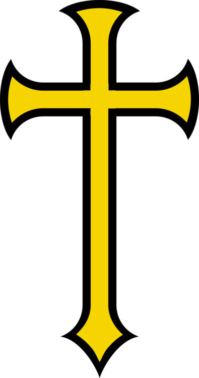 Christian Cross Windows Metafile Encapsulated Postscript - Christian Cross (395x750)