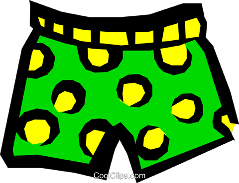 Swim Suits Royalty Free Vector Clip Art Illustration - Swim Suits Royalty Free Vector Clip Art Illustration (480x369)