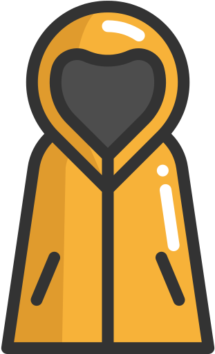 Raincoat Png File - Raincoat Clip Art Cartoons (512x512)