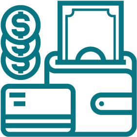 Payment Options Icon - Line Of Credit Icon (406x342)