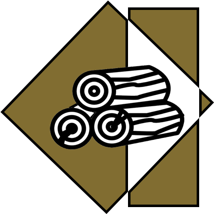 Enterprise Program Timber Service Line Icon - Firewood (468x468)