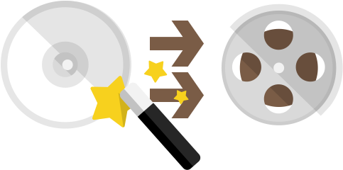 Top-quality Dvd Ripping For Backup & Universal Playback - Circle (568x351)