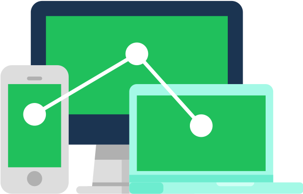 Desktop, Laptop And Phone Icon - Laptop (614x396)