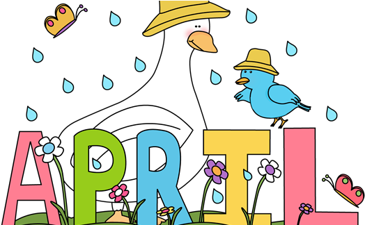 Things To Do Around Marietta April - Free April Clip Art (550x323)