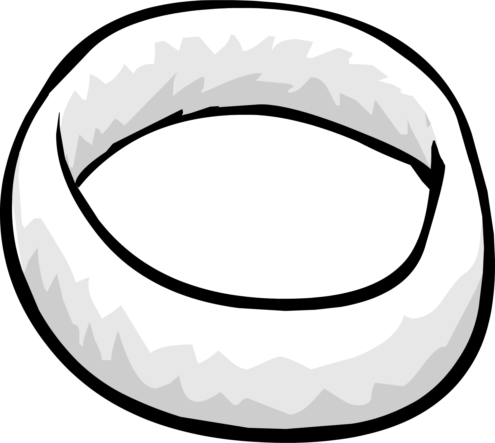 White Headband - Png - Thumbnail (1710x1531)