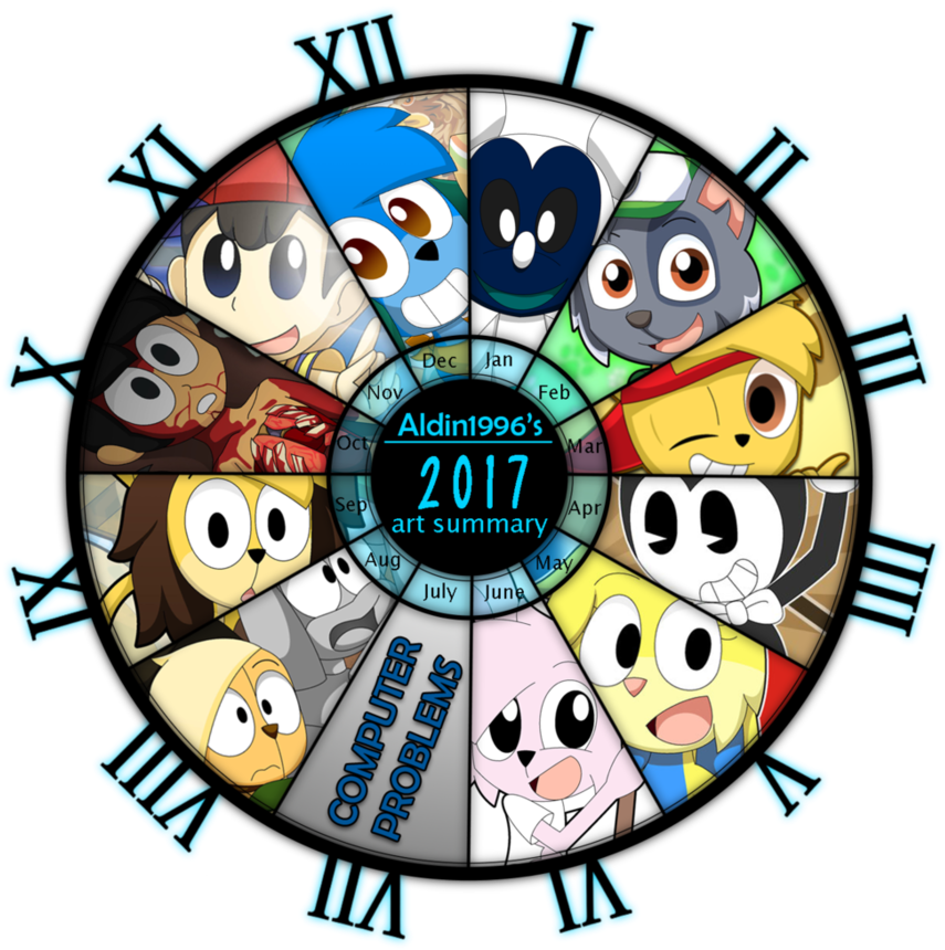 2017 Art Summary By Aldin1996 - Art (900x888)
