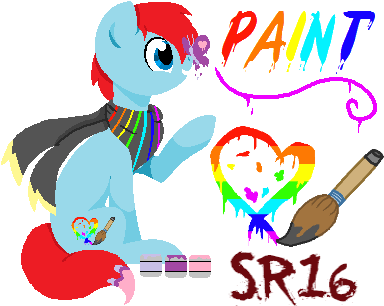 Paint By Superrosey16 - Mlp Paint Superrosey16 (391x318)