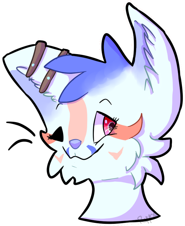 She Lives In A World So Unaware - Cartoon (800x800)