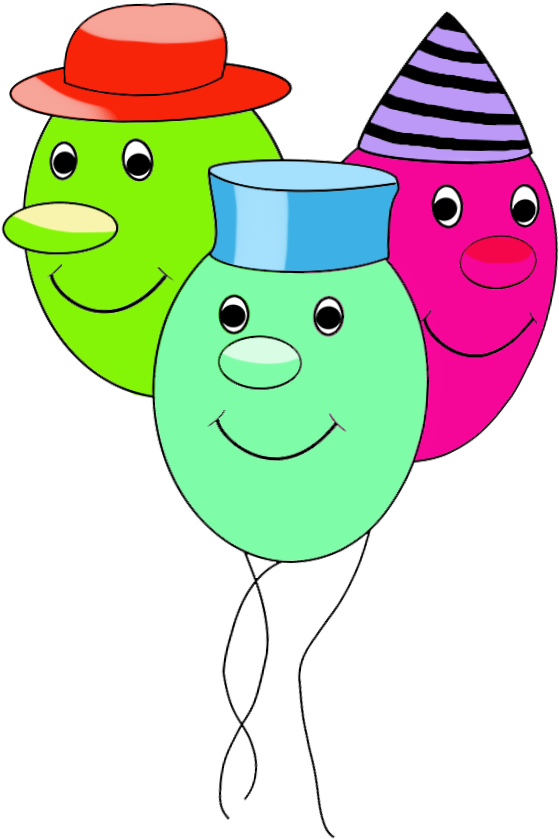 Funny Balloons With Faces For Birthday - Balloon (626x886)
