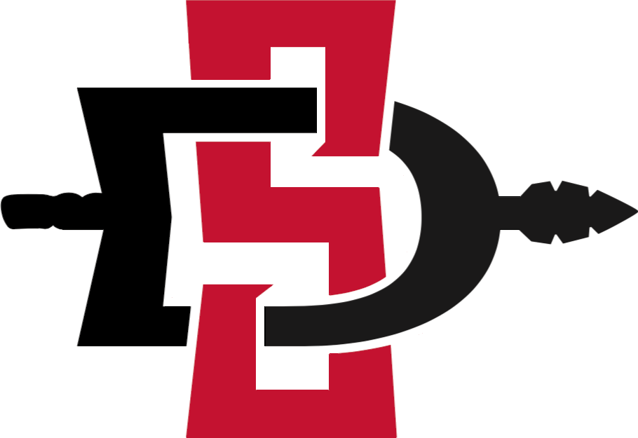 02, 20 February 2016 - San Diego State Aztecs Logo Png (910x625)