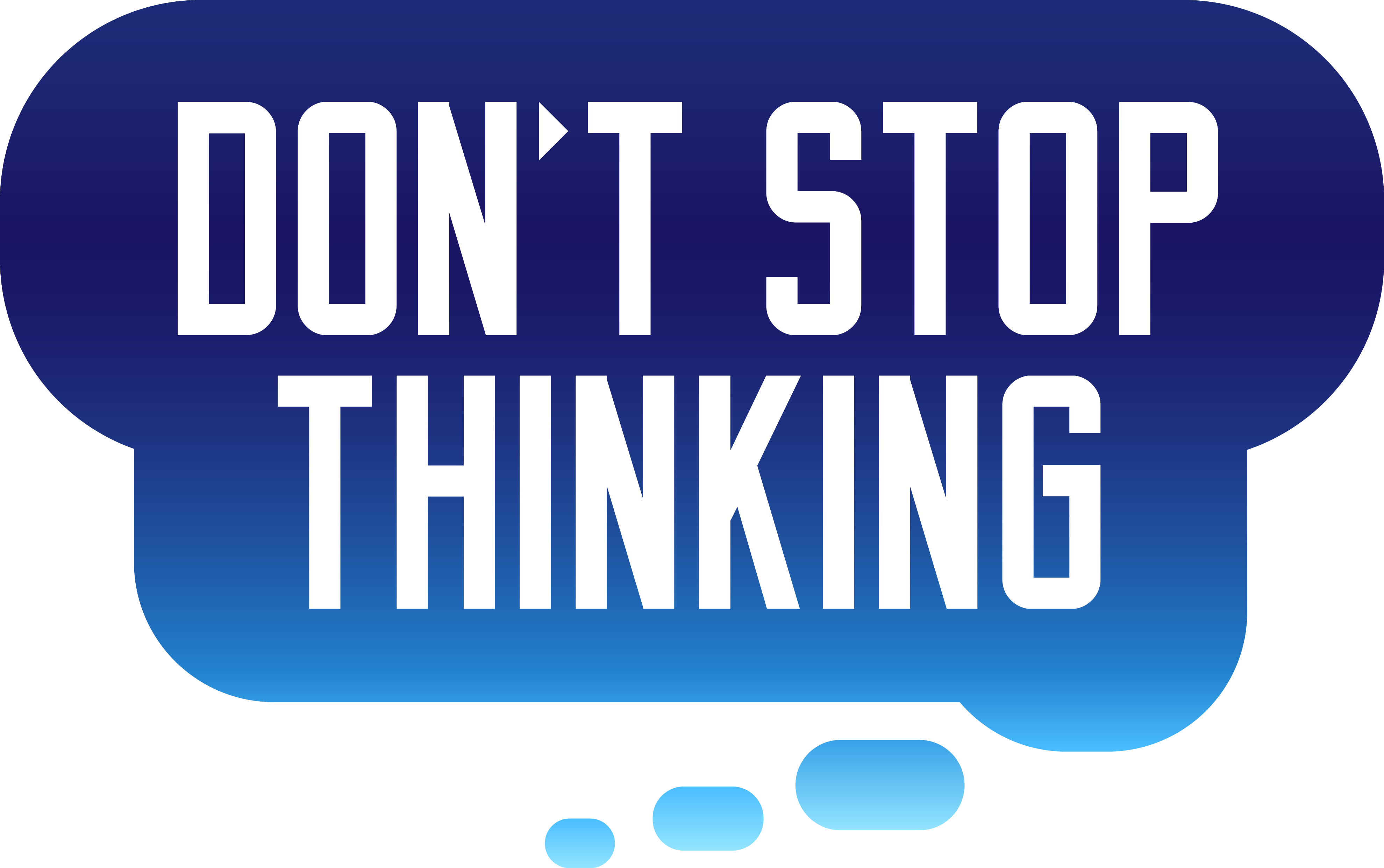 Don't Stop Thinking - Stupid Shirts (3958x2483)