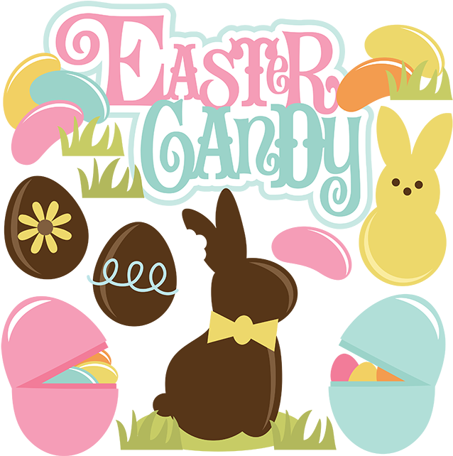 Easter Candy Svg Files For Cutting Machines Easter - Easter Candy Clip Art (648x641)