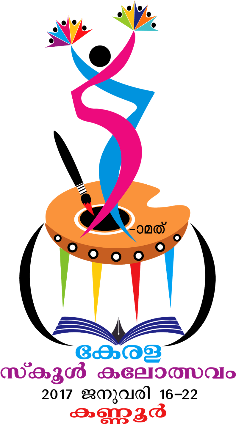 Sunday, January 15, - Kerala School Kalolsavam 2017 Logo (1033x1600)