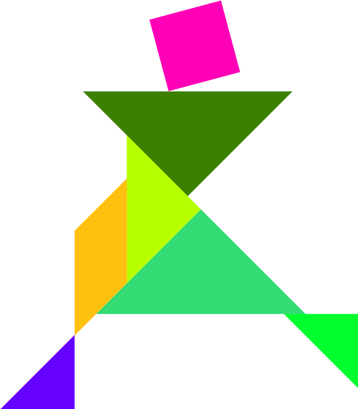 Clipart - Tangram - Tangram (800x800)