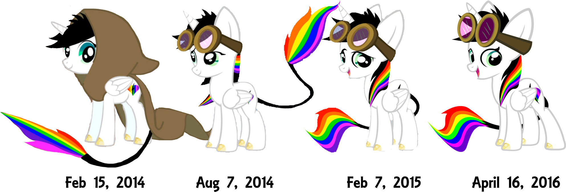 Blissy Oc Style Development By Lightning-bliss - Pony (2000x720)