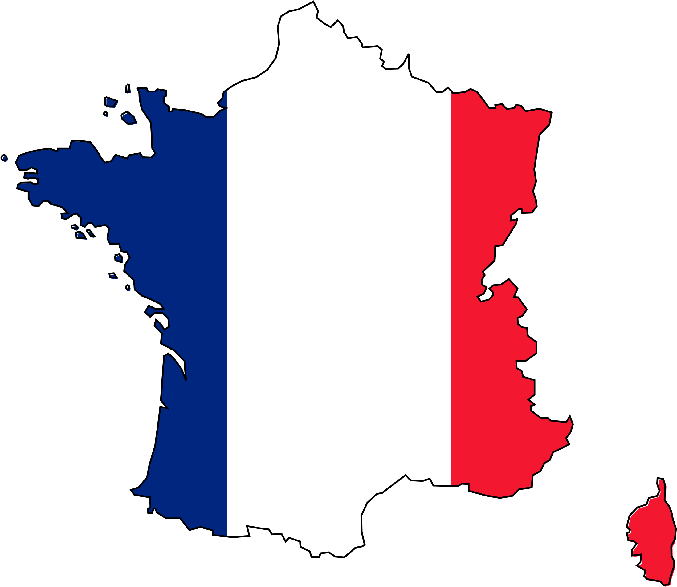 “it's Time For People To Go Back To Important Facts - French Flag On France (2400x1920)