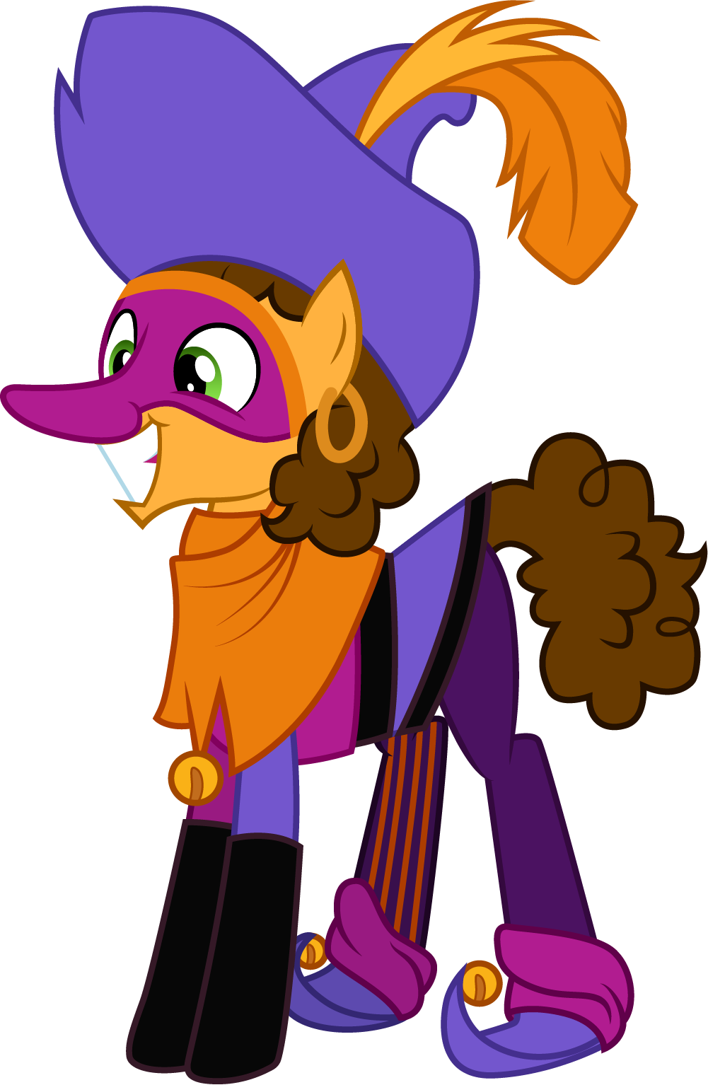 Cheese Sandwich As Clopin By Cloudyglow - Mlp The Hunchback Of Notre Dame (1001x1534)