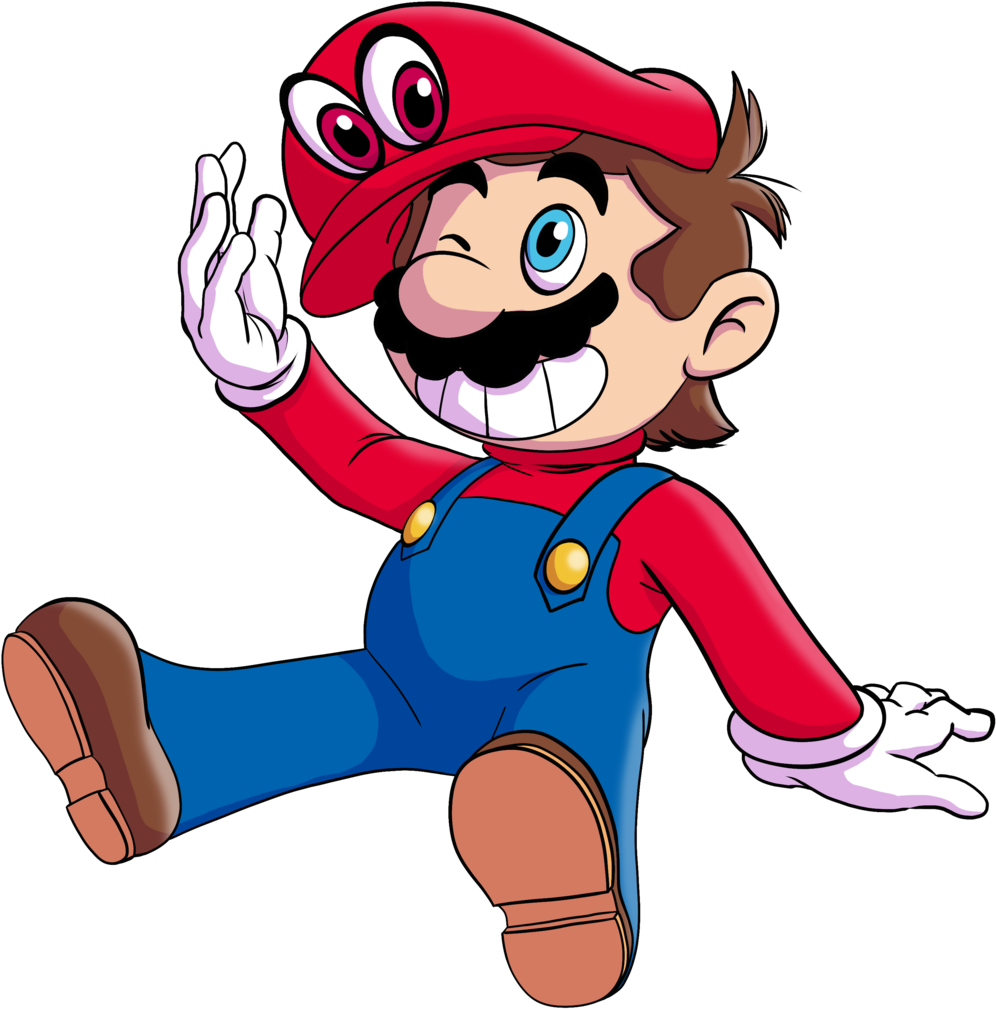 Super Mario Odyssey By Mudsaw Super Mario Odyssey By - Super Mario Odyssey Cartoon (1024x1023)
