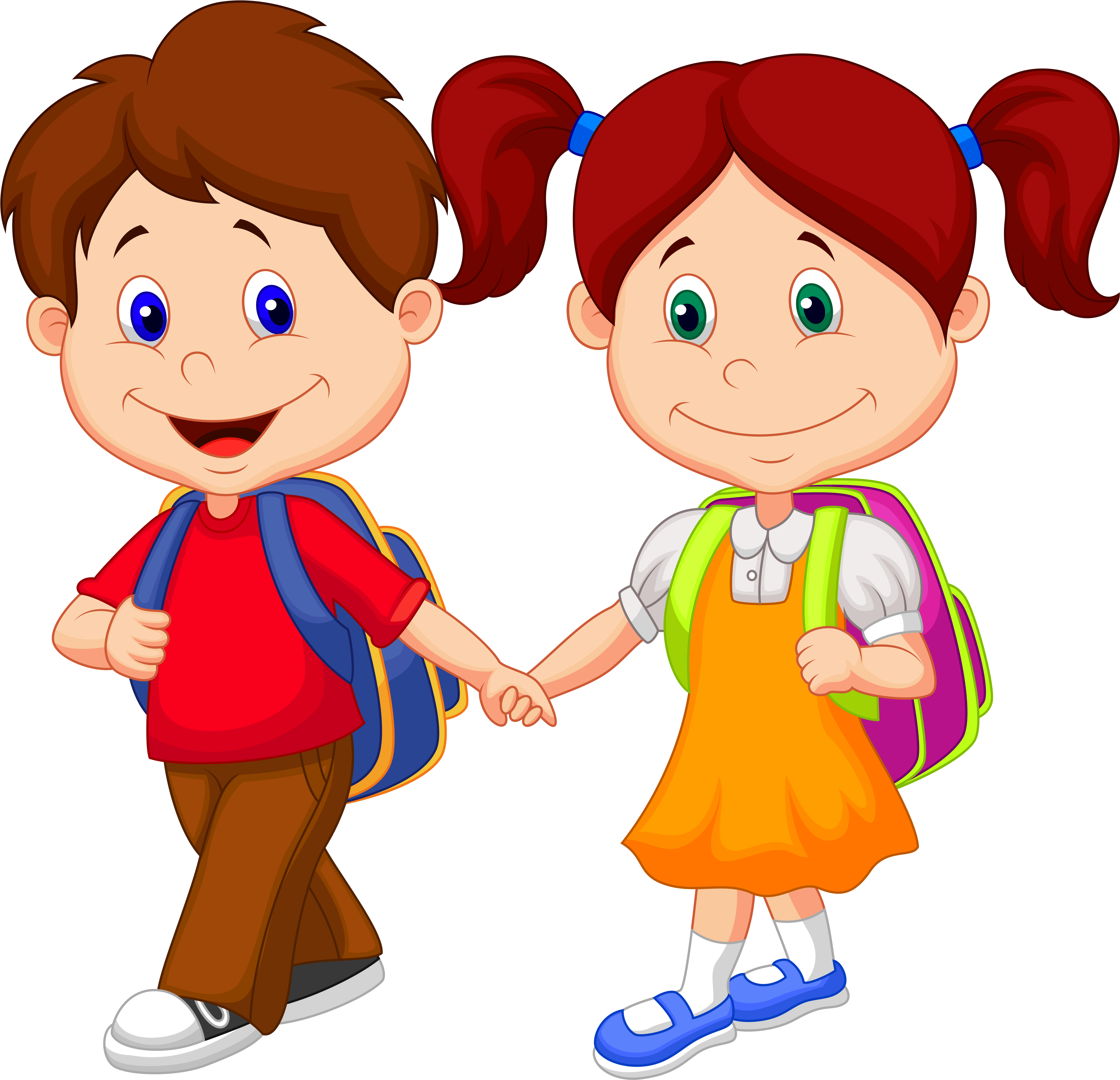 Children Going To School Clipart Kids Going To School Clipart Hd Png