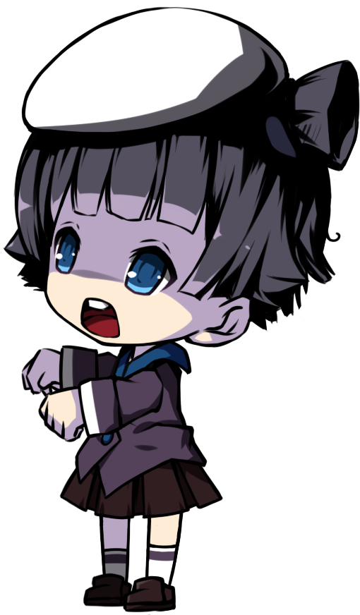 A Feisty Braided Scholar Girl With A Bit Of Temper - Guns Girl Z Zombie (510x872)