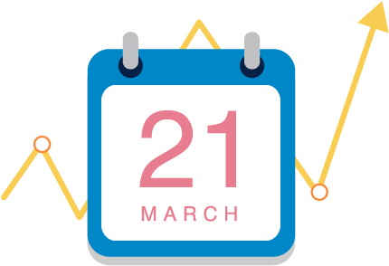 Financial Calendar - Significant Events Clip Art (460x360)