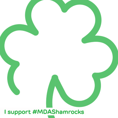 Support This Campaign By Adding To Your Profile Picture - Muscular Dystrophy Clover (400x400)