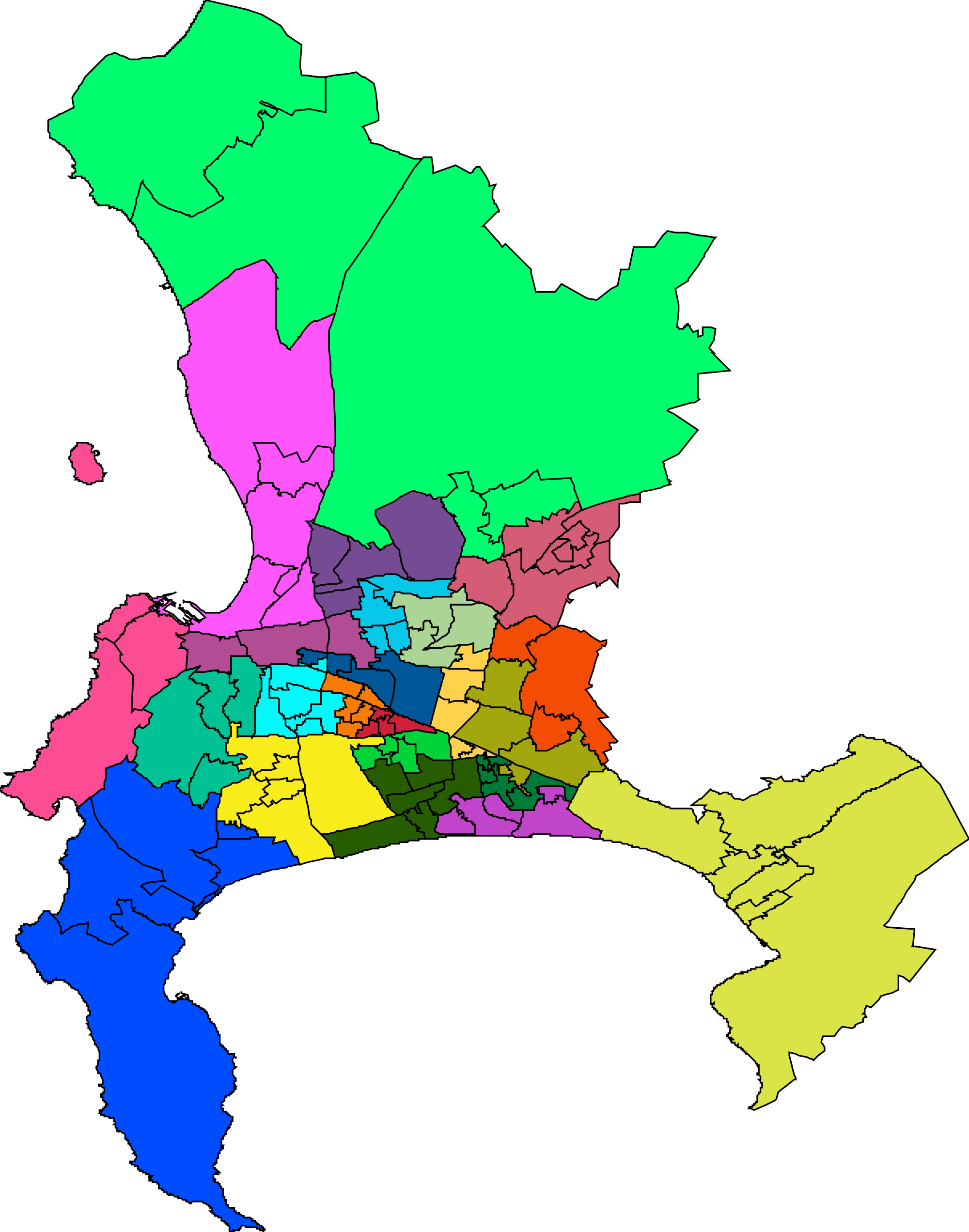 Open - City Of Cape Town Wards Map (2000x2543)