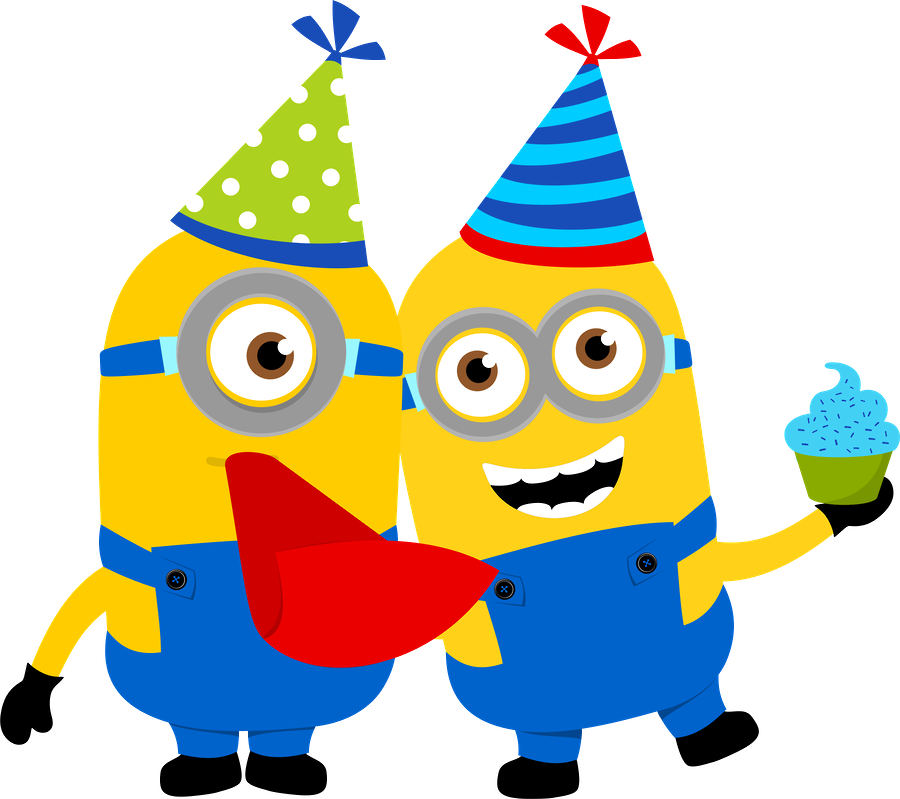 Birthday Clipartdespicable Me3rd - Birthday Clipart Minions (900x799)