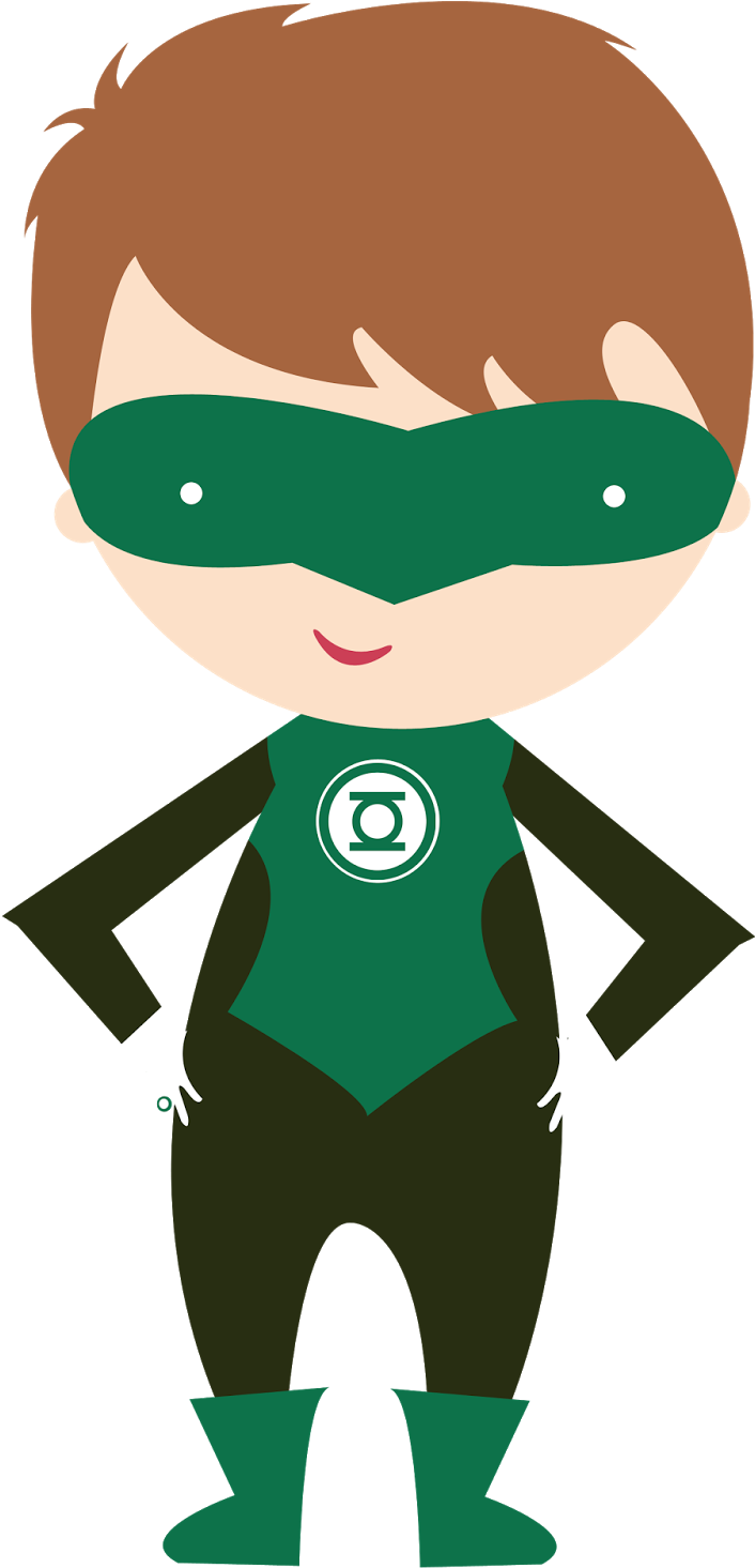 Say Hello - Superhero Baby Transparent Clipart (706x1465)