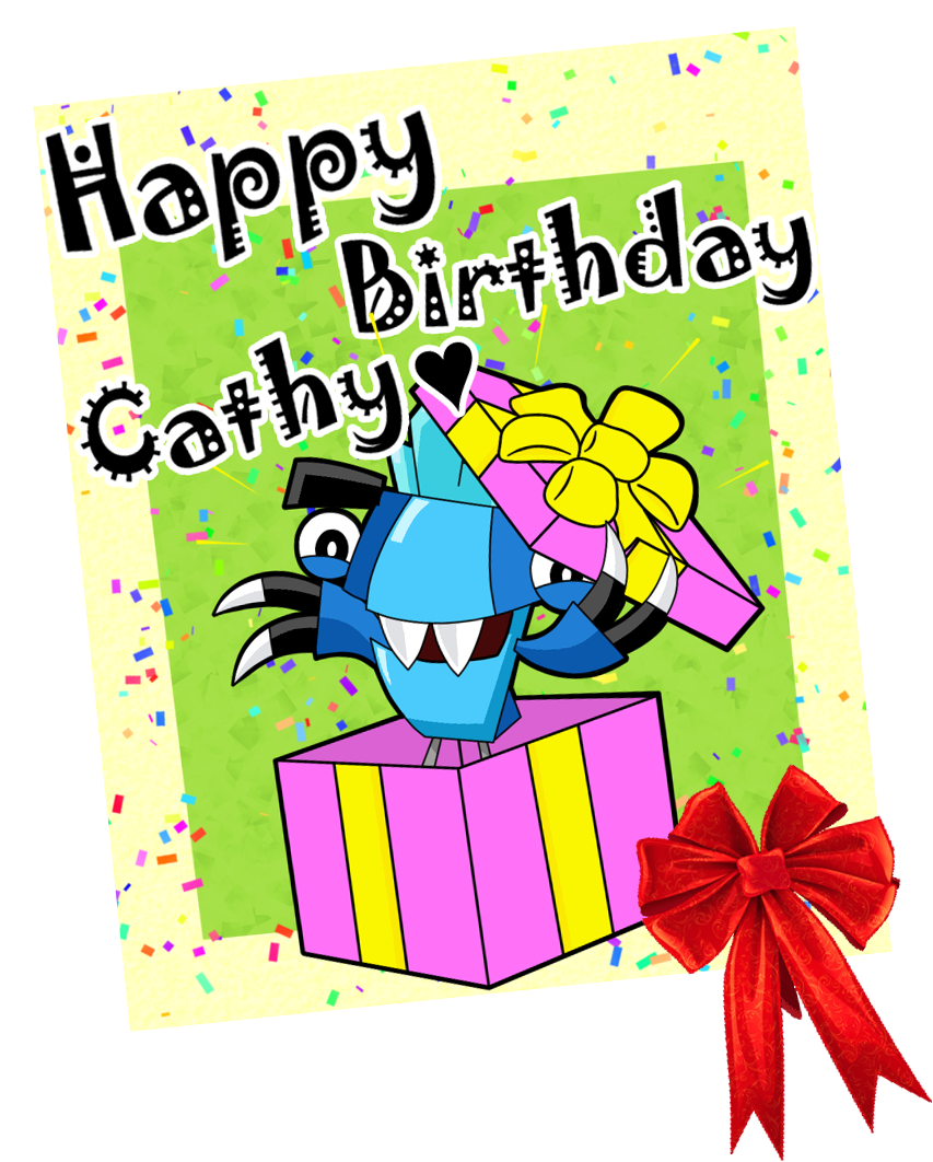 Happy Birthday, Cathy By Mfloras On Deviantart - Happy Birthday Cathy Comic (853x1062)