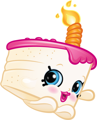 Bree Birthday Cake - Shopkins Birthday Png (575x475)