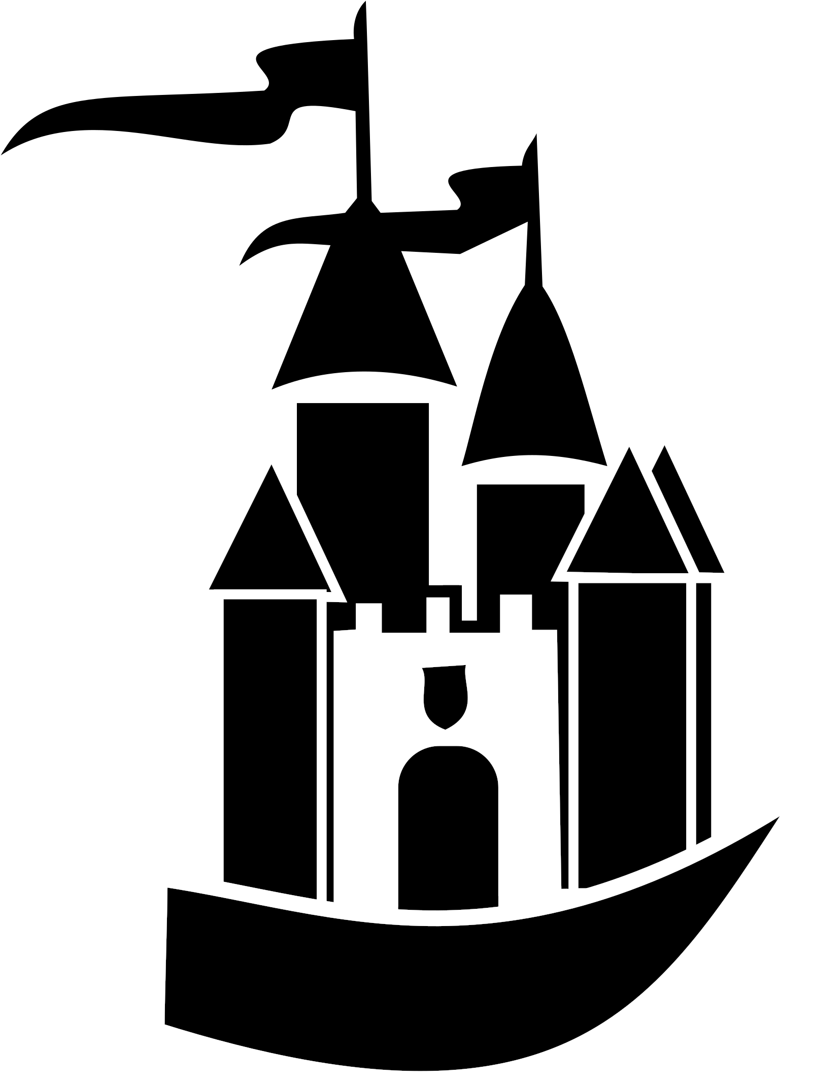 Free Stock Photo Of Castle Of Time Vector Clipart - Castle Clipart (1697x2400)