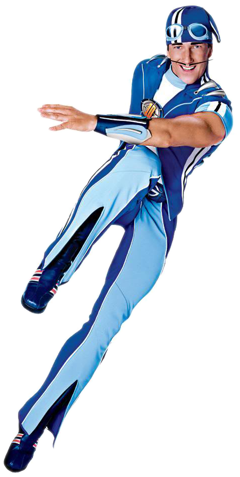 Lazy Town Characters Sportacus Clipart - Lazy Town Main Character (801x970)