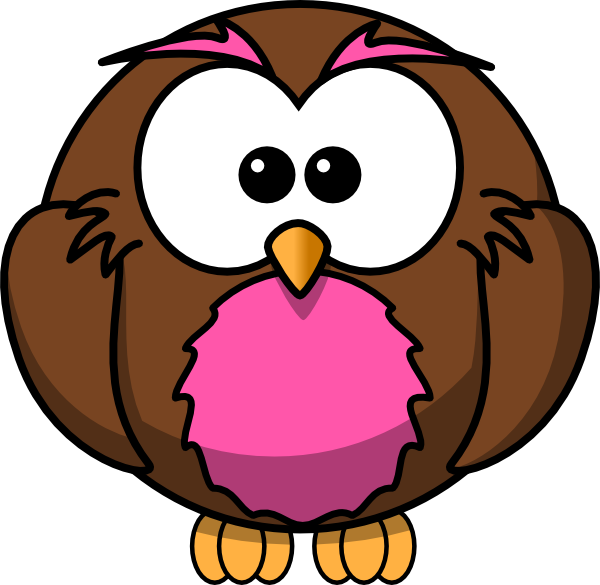 Teacher - Owl - Clip - Art - Cartoon Owl (600x585)